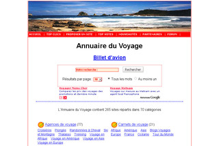 Stop Voyage : l'annuaire du voyage