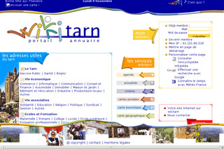 Le Tarn : portail et annuaire Wikitarn.fr