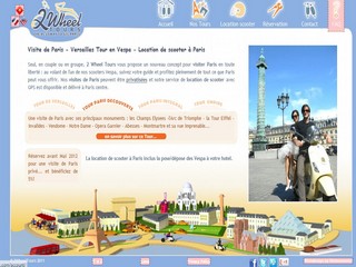 Aperçu visuel du site http://fr.2-wheeltours.com/