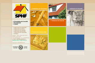 SPHF, traitement de charpentes, termites, humidité, toitures, façades.