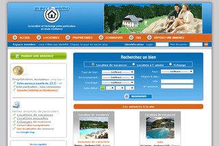 Aperçu visuel du site http://www.direct-home.net