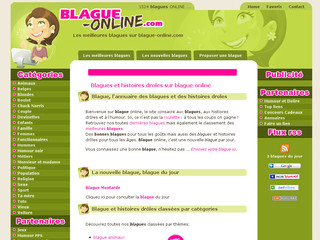 Blague online, l'annuaire de l'humour et de blague drole sur Blague-online.com