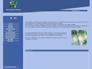 Aperçu visuel du site http://www.banque-credit.org