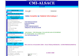 Cmi-alsace.com - Aide informatique et chatbox