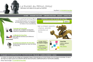 Aperçu visuel du site http://www.portail-feng-shui.com