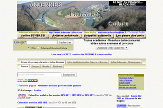 Ardennes-culture.net - Actualité de l'éducation en France, en Europe et dans le Monde
