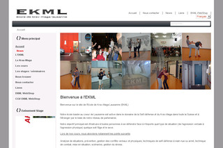 Ekml.ch - Ecole de Krav Maga Lausanne