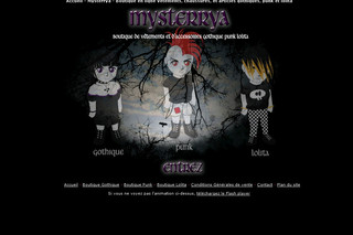 Mysterrya : boutique punk, gothique et lolita