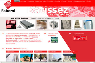 Aperçu visuel du site http://www.fabemi.fr