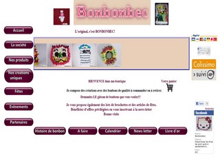 Bonbonbec.com - Créations originales en bonbons