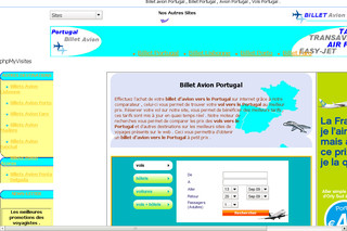 Billet d'avion pour le Portugal sur Billet-avion-portugal.net