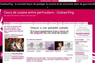 CookSurfing : Rencontres Gourmandes via VOS cours de cuisine