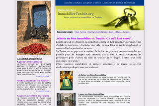 Immobilier en Tunisie: comment acheter? Sur Immobiliertunisie.org