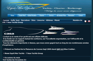 Esprit-mer.com - Casa Yachts - Vendre, louer ou acheter un bateau