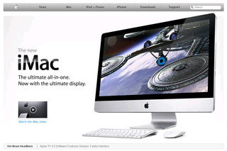 Aperçu visuel du site http://www.apple.com/fr/