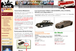 Tacot - Automobiles Miniatures