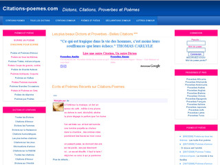 Citations, dictons et proverbes en poèmes - Citations-poemes.com