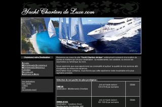Location de voiliers et yachts de luxe - Yachtchartersdeluxe.com