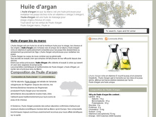Huile d'argan - Huileargan.blogspot.com
