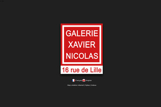 Galerie Xavier Nicolas : galerie d'arts à Paris
