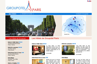 Réservation Hôtel à Paris avec Groupotelparis.com