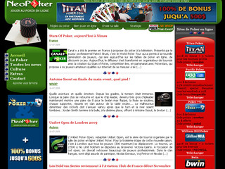 Poker en ligne - Neopoker.fr