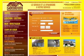 Aperçu visuel du site http://www.sombim.fr