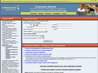 Comparateur de mutuelles avec Comparateur-mutuelle.com