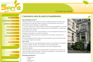 Carrefour de l'assurance santé - Carrefour-sante.be