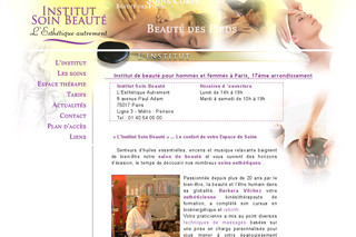 Institut Soin Beauté à Paris 17 - Soinbeaute.com