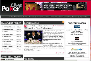 LivePoker.fr - Actualités du Poker