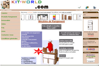 Armoire en kit - rangement - Kit-world.com