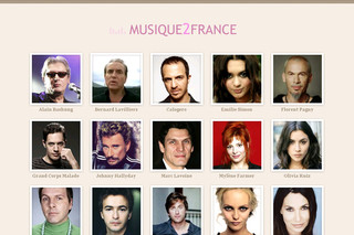 Musique 2 France - Clips musicaux - Musique2france.com