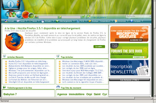 The site oueb - Aide informatique sur Thesiteoueb.net