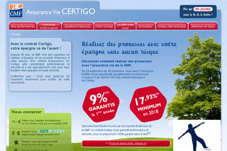 Aperçu visuel du site http://www.certigo.fr/