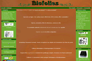 BioFolies : Epices et Culture Bio