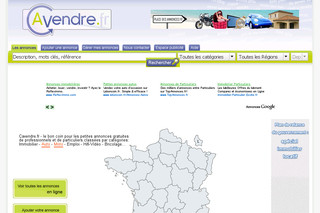 Aperçu visuel du site http://www.cavendre.fr