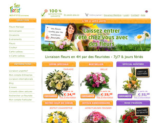 Livraison express de fleurs - Euroflorist.fr