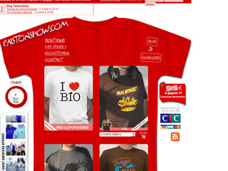 T-shirt original, design,  fashion, citoyen, écolo sur Faistonshow.com