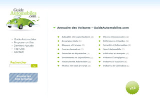 Annuaire des Voitures - GuideAutomobiles.com