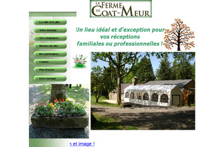 Fermedecoatmeur.com - Mariage, salle de réception, séminaire : la ferme de Coat Meur à Landivisiau dans le Finistère (29)