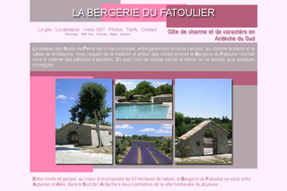 Aperçu visuel du site http://www.location-ardeche.fr