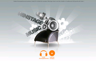Aperçu visuel du site http://www.winstagemusic.com