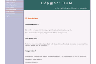 Depann.dom.r3c.fr - 02 59 62 Dépannage informatique à domicile