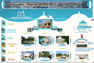 Aperçu visuel du site http://www.mradimmobilier.com