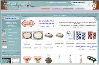 Aperçu visuel du site http://www.lamalgame.fr