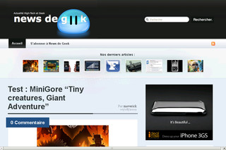 News de Geek et Actualité High Tech sur Newsdegeek.com