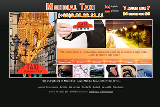 Mondialtaxicentrale.com - Transport de personnes en Alsace (67) : Mondial Taxi