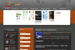 Aperçu visuel du site http://www.pro-web31.com/