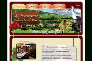 Aperçu visuel du site http://www.lebourlingueur.ca